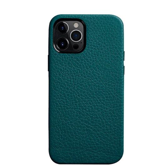 iPhone 12 Pro Max Melkco Premium Leather Cover - Lake Blue