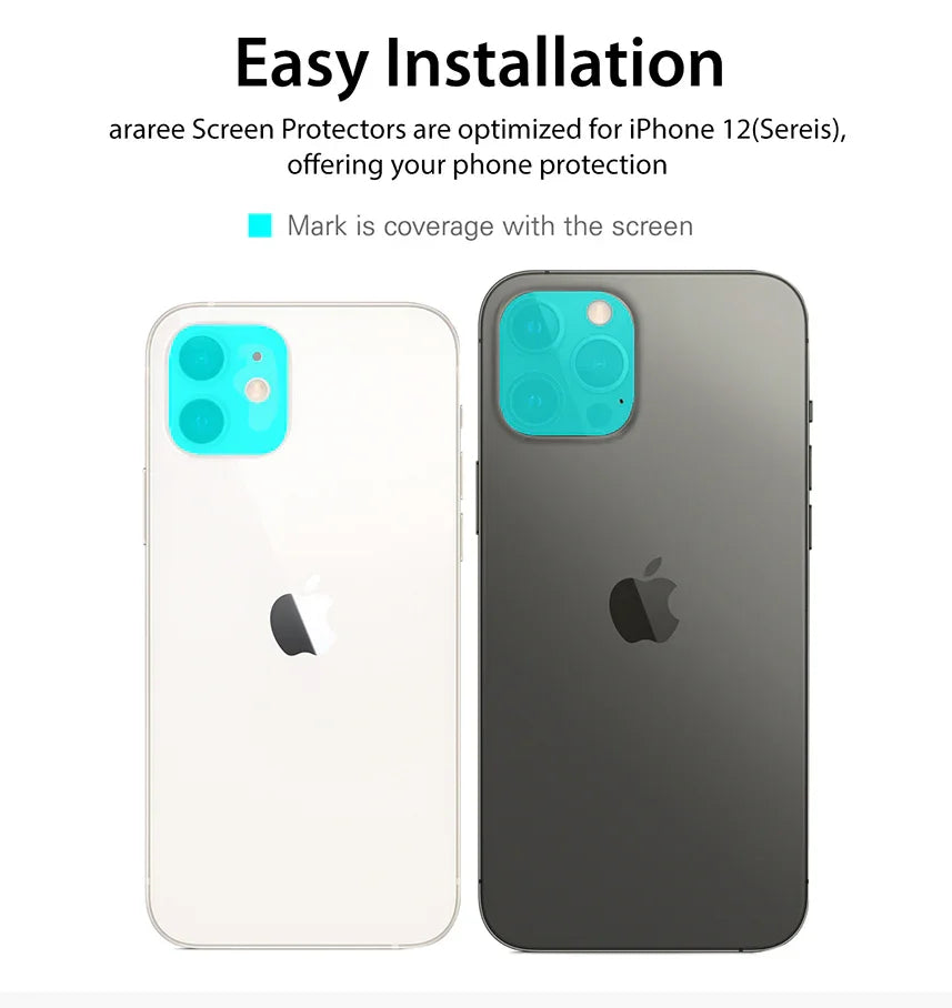 iPhone 12 Pro Araree Camera Lens - Clear