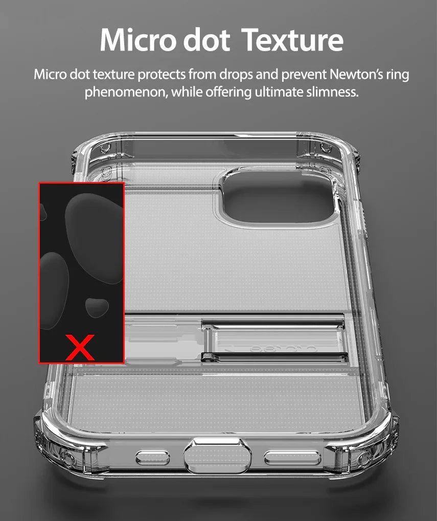 iPhone 12 Pro Max Araree Mach Stand Case - Glitter Clear