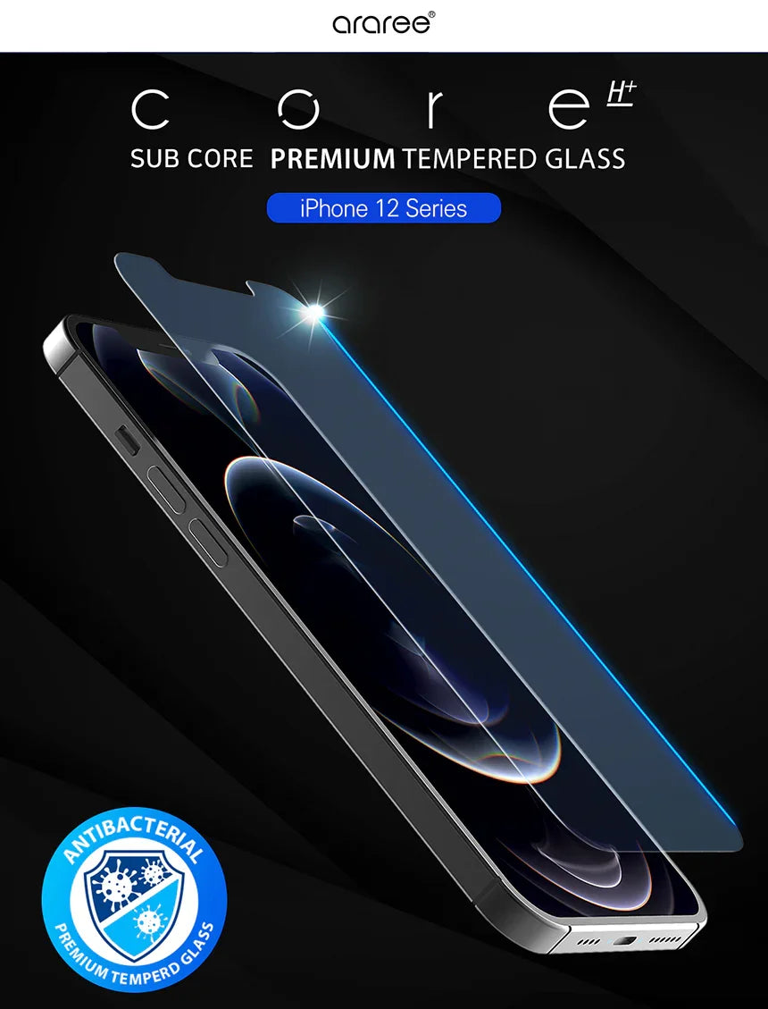 iPhone 12 Pro Max Araree Screen Protector - Clear