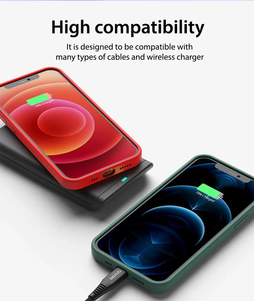 iPhone 12 Pro Max Araree Typo Skin Case - Red