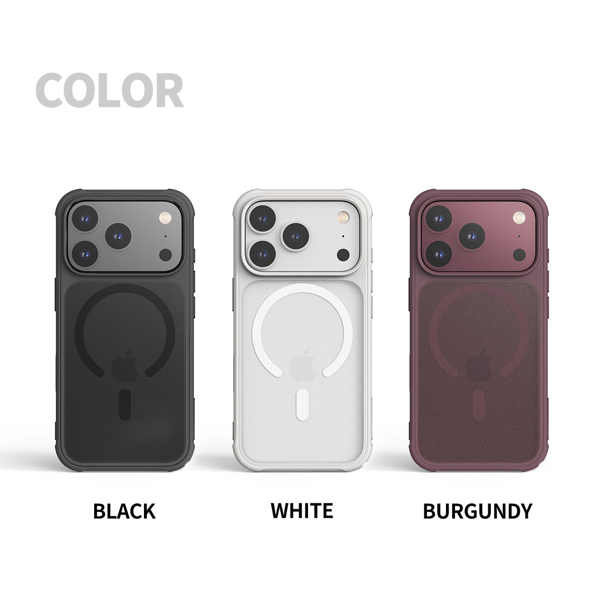 iPhone 18 Pro / 17 Pro, Araree Duple Armor Magsafe Cover, White