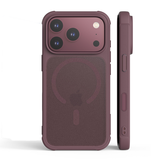 iPhone 18 Pro Max / 17 Pro Max, iPhone Araree Duple Armor Magsafe Cover, Burgundy