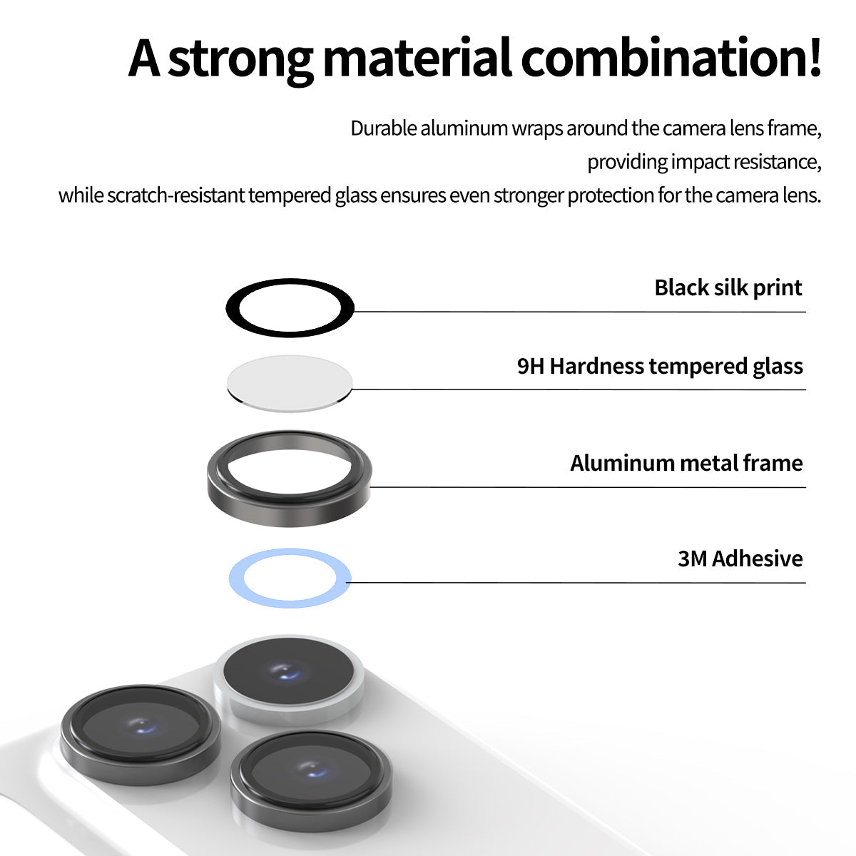 iPhone 18 Pro Max / 18 Pro, Araree Metal Ring Camera Protector, Clear