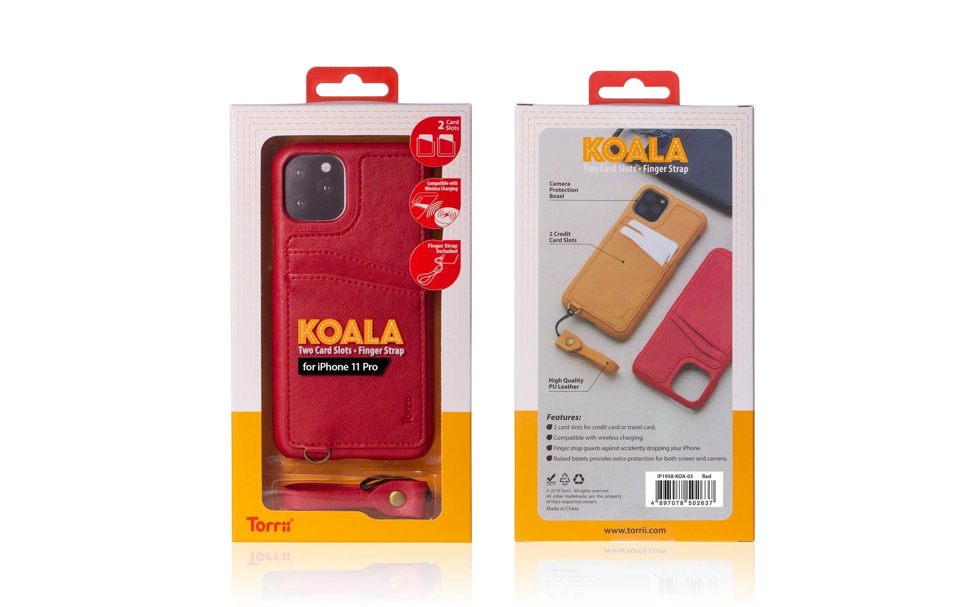 iPhone 11 Pro Torrii Koala Case Red
