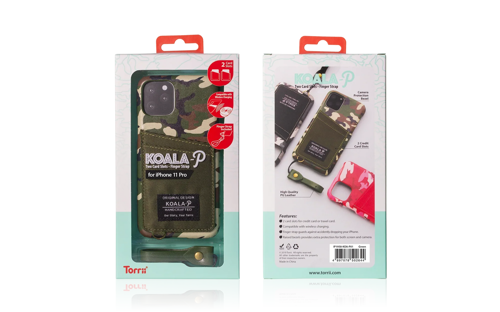 iPhone 11 Pro Torrii Koala Case Green