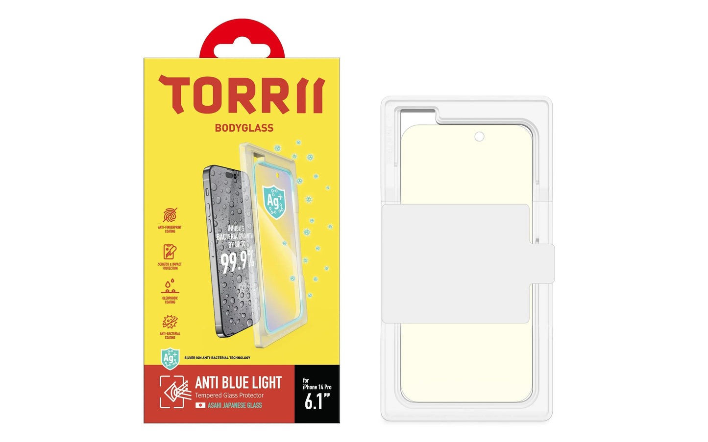 iPhone 14 Pro Torrii Bodyglass - Anti Blue