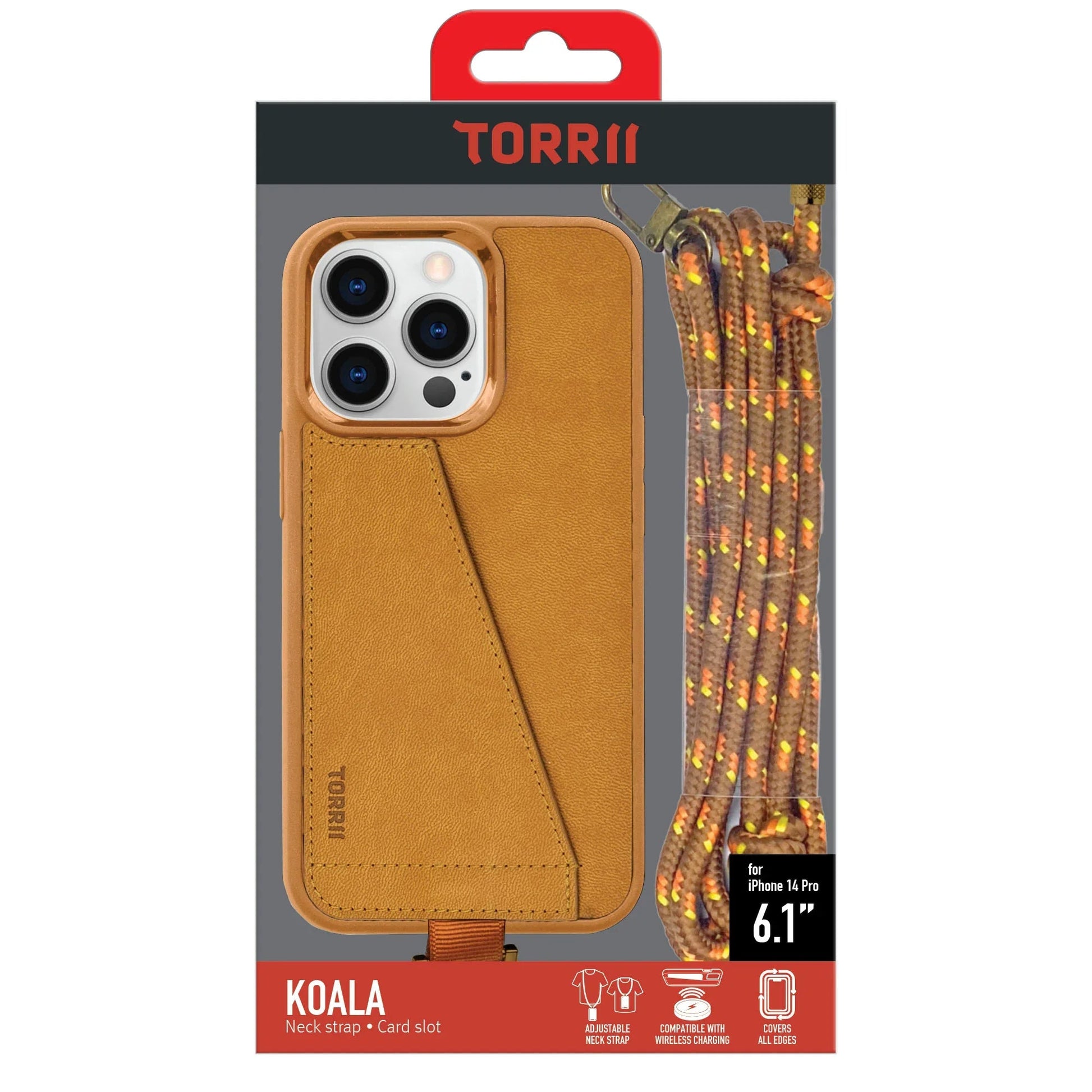 iPhone 14 Pro Torrii Koala Case - Brown
