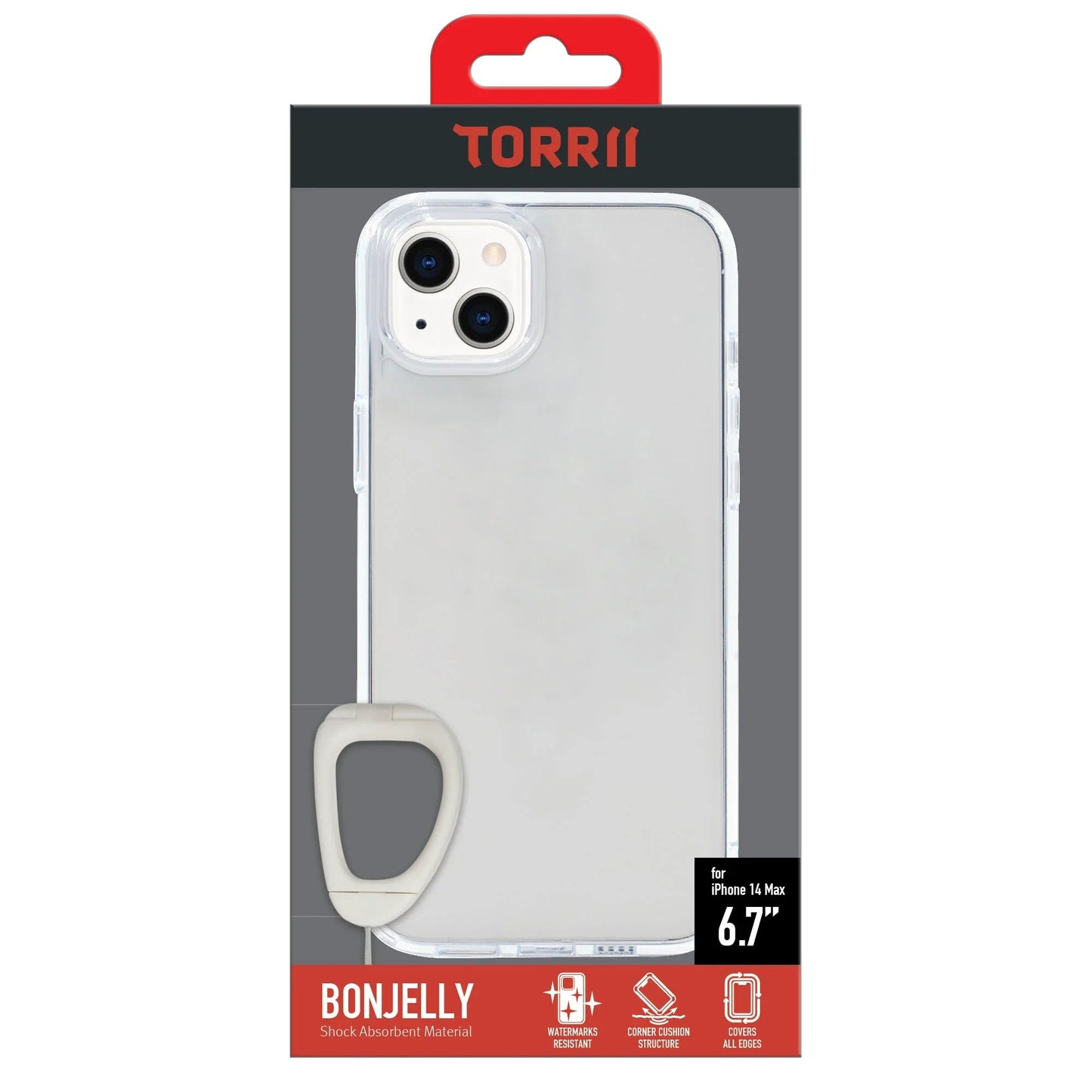 iPhone 14 Plus Torrii Bonjelly Case - Clear
