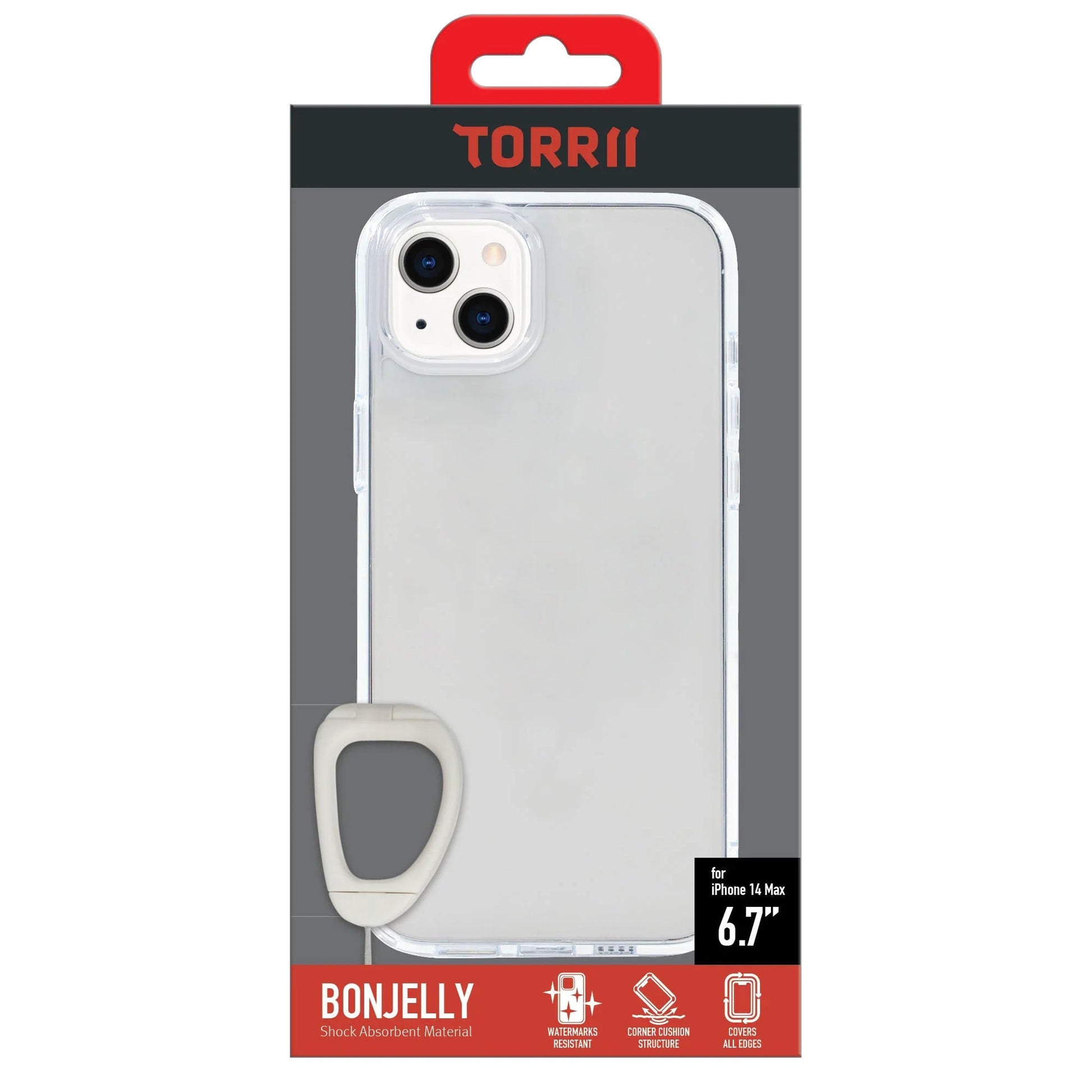 iPhone 14 Plus Torrii Bonjelly Case - Clear