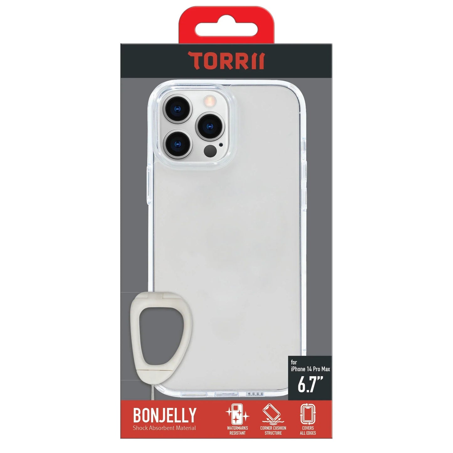 iPhone 14 Pro Max Torrii Bonjelly Case - Clear