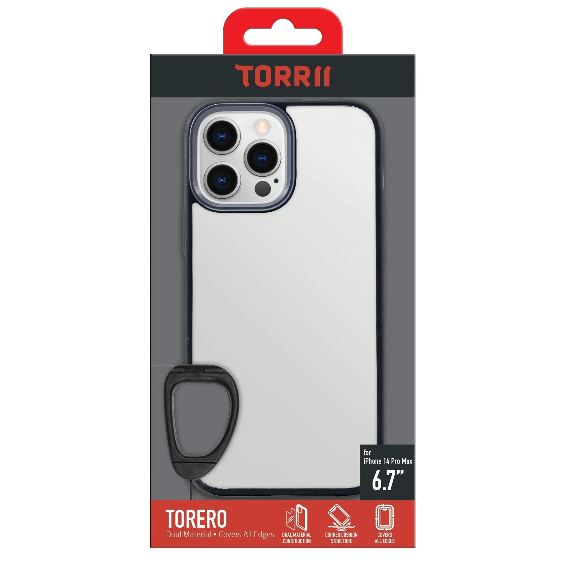 iPhone 14 Plus Torrii Torero Case - Black