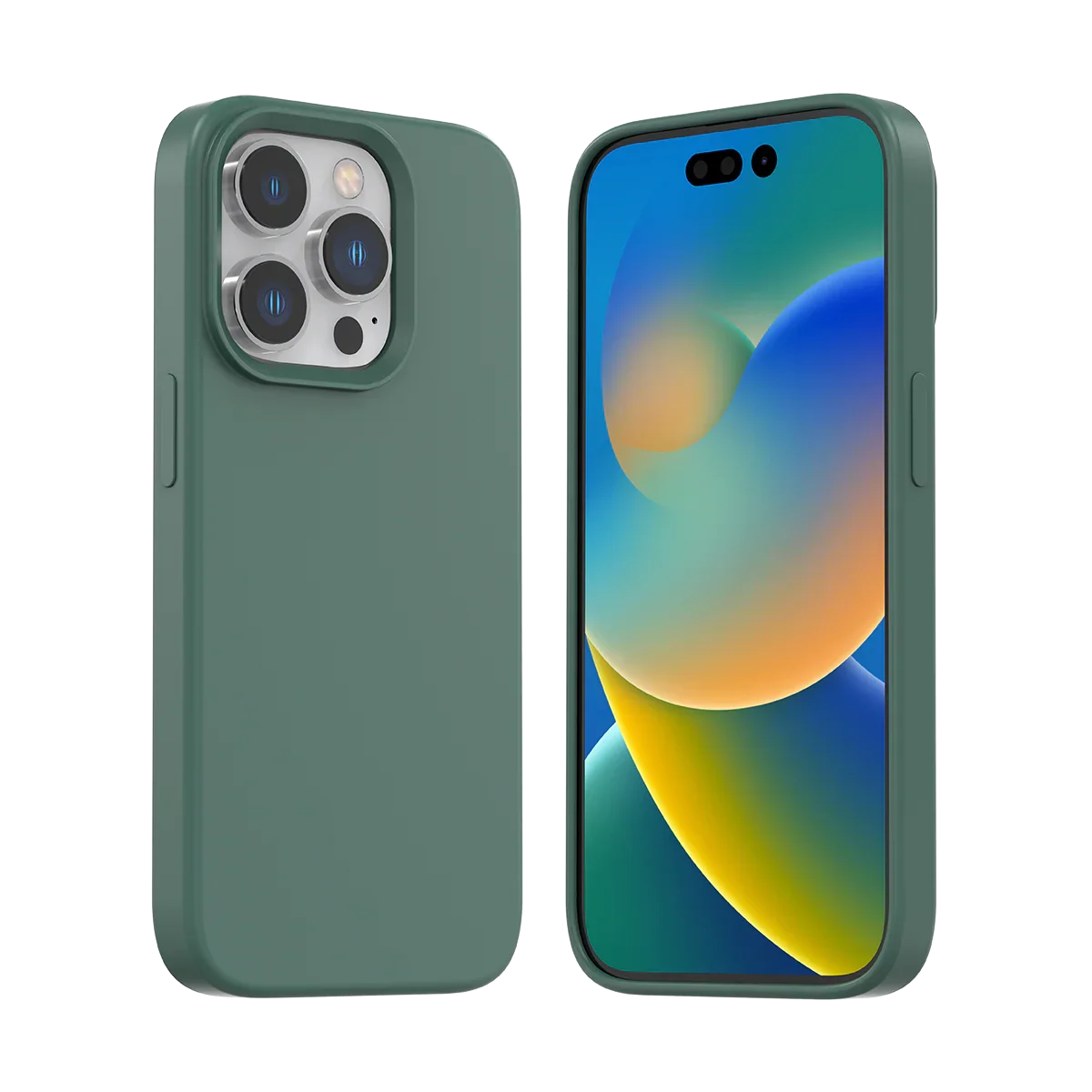 iPhone 14 Pro Araree Typoskin Magsafe Cover - Pine Green