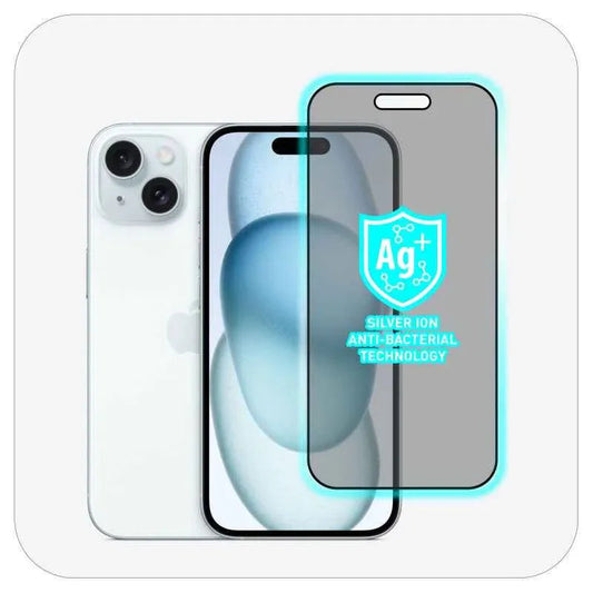 iPhone 15 / 14 Pro Torrii Bodyglass Screen Protector - Privacy Black