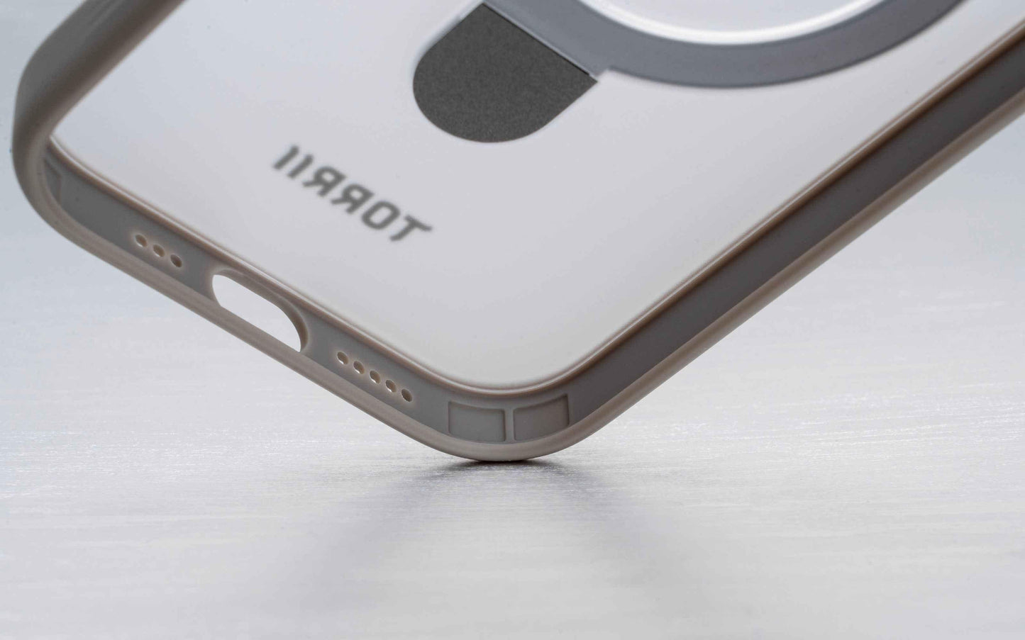 iPhone 15 Pro Max Torrii Torero Stand Case+Magsafe Compatible - Gray