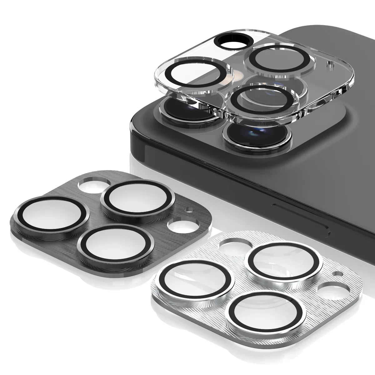 iPhone 15 Pro / 15 Pro Max Araree Camera Lens Metal Base - Black