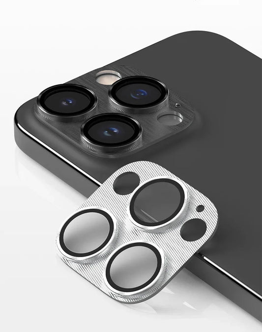 iPhone 15 Pro / 15 Pro Max Araree Camera Lens Metal Base - Silver