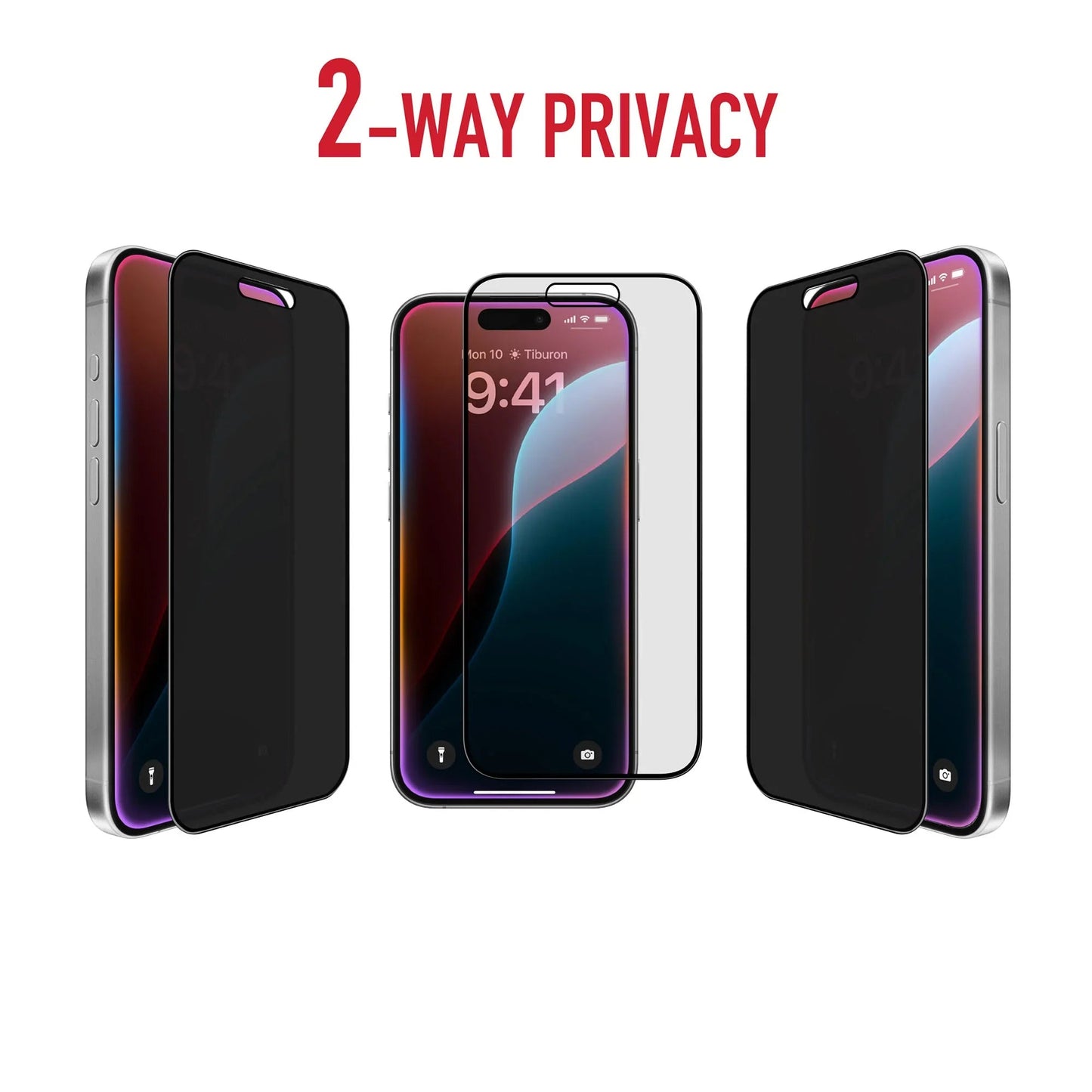 iPhone 16 Pro Max Torrii Bodyglass Screen Protector Glass - Privacy