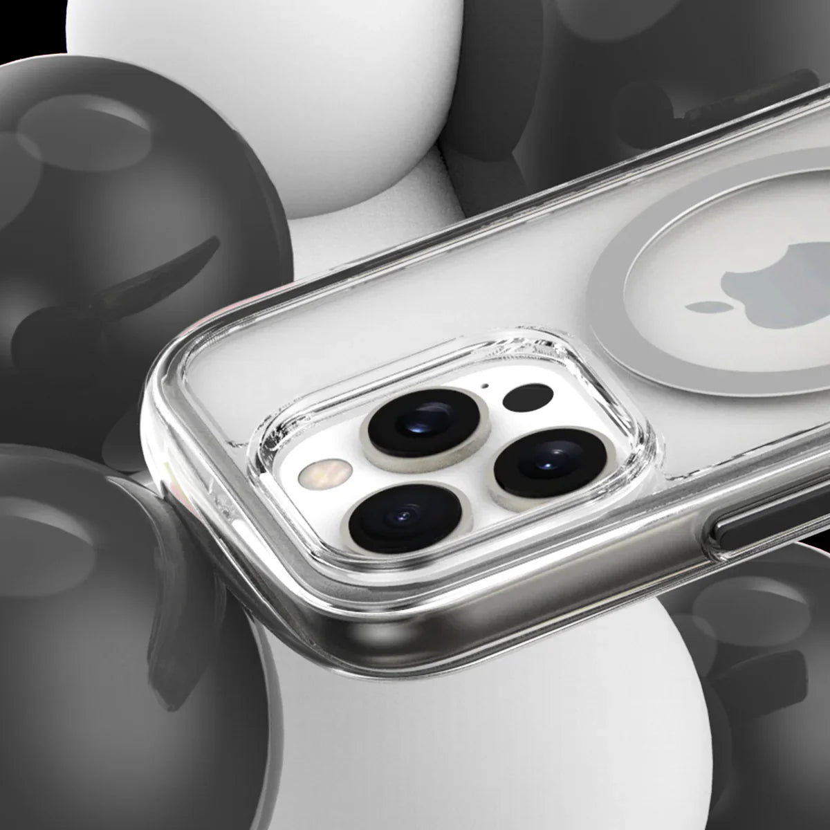 iPhone 16 Pro Max Araree Duple Air Magsafe Cover - Light Gray