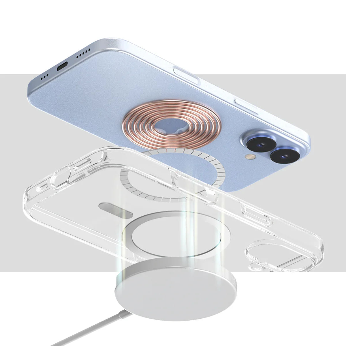 iPhone 17 Araree Duple Magsafe Case - Clear
