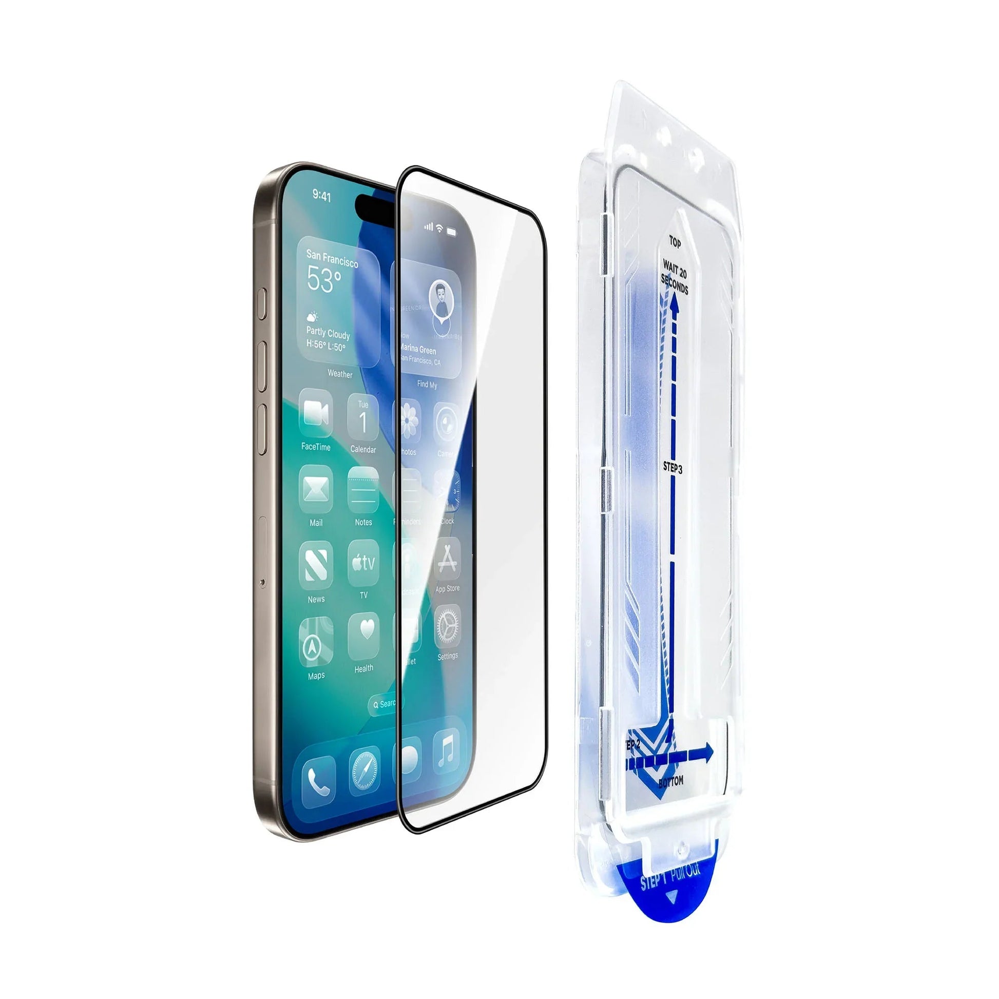 iPhone 17 Pro Torrii Bodyglass Screen Protector - Full Coverage