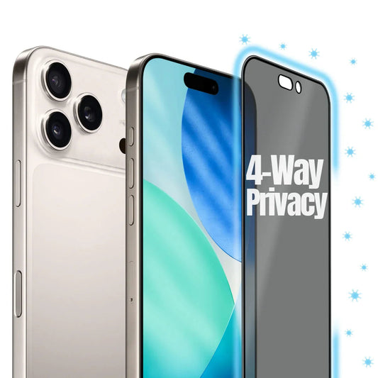 iPhone 17 Pro Torrii Bodyglass Screen Protector - 4-Way Privacy