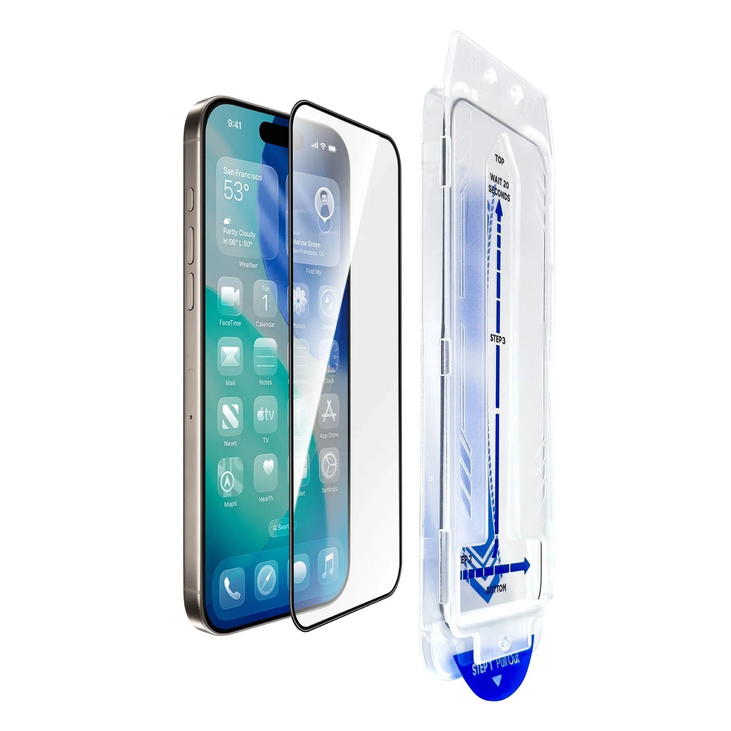 iPhone 17 Pro Max Torrii Bodyglass Screen Protector - Full Coverage