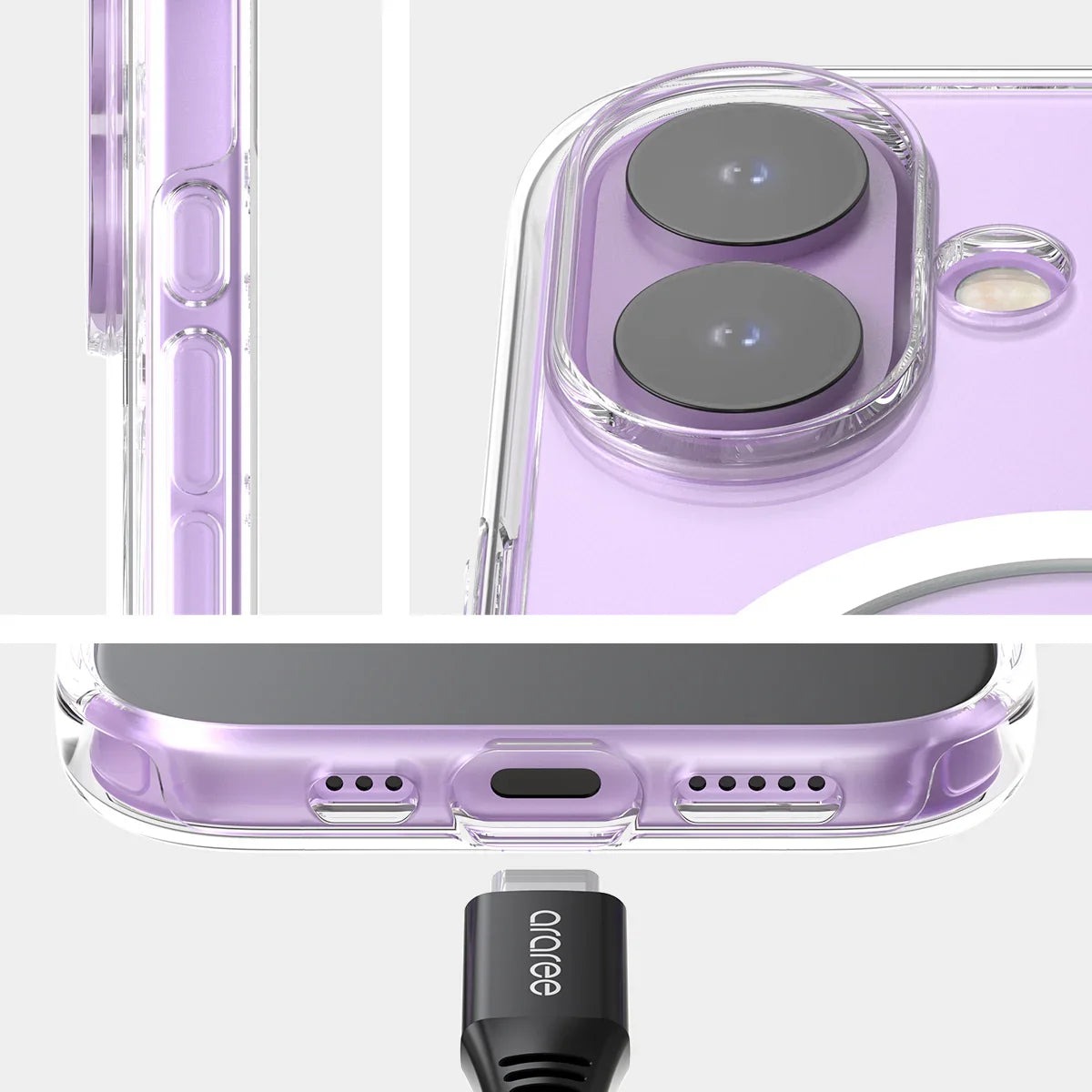 iPhone Air, Araree Duple Magsafe Case - Clear