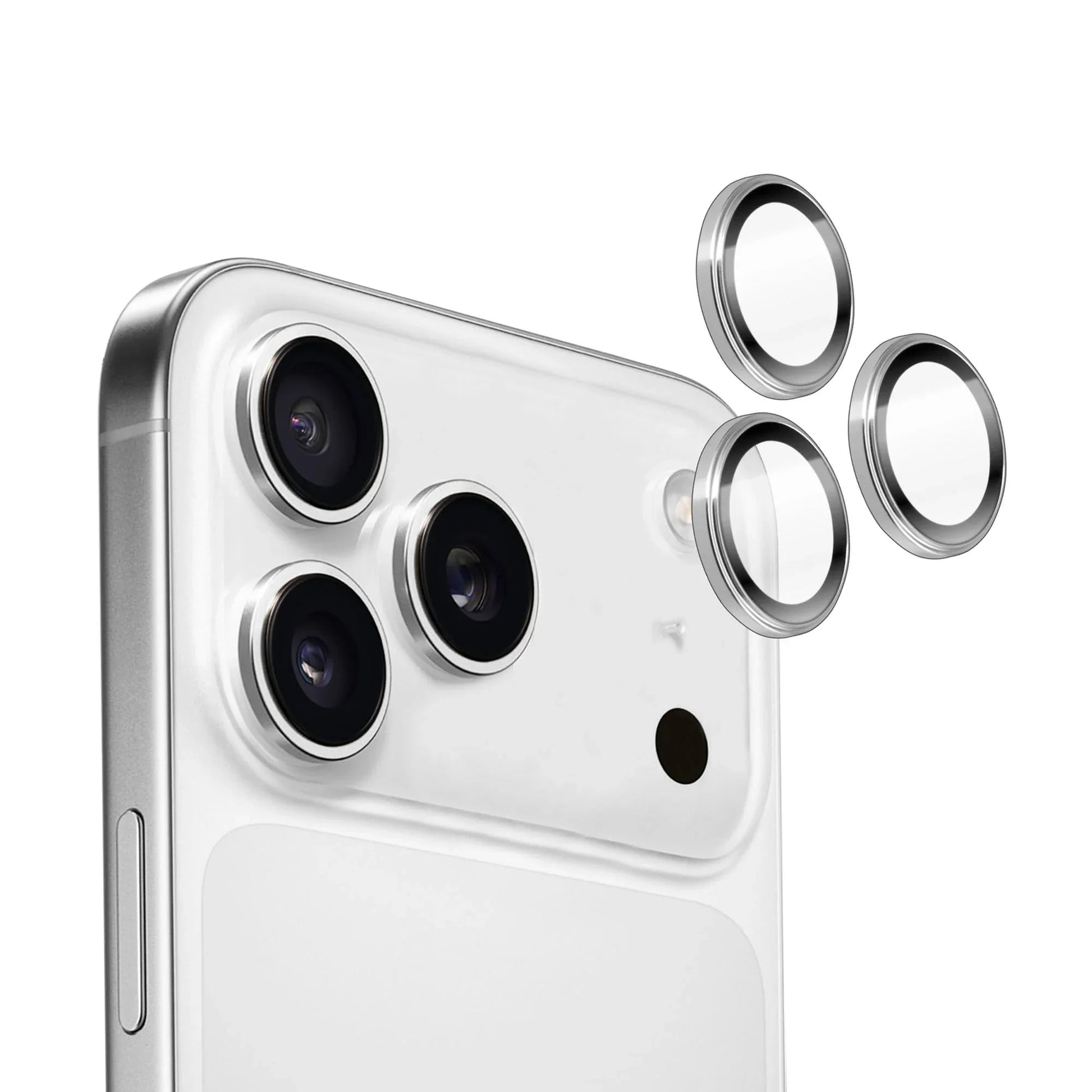 iPhone 17 Pro / 17 Pro Max Torrii Bodyglass Camera Ring - Silver
