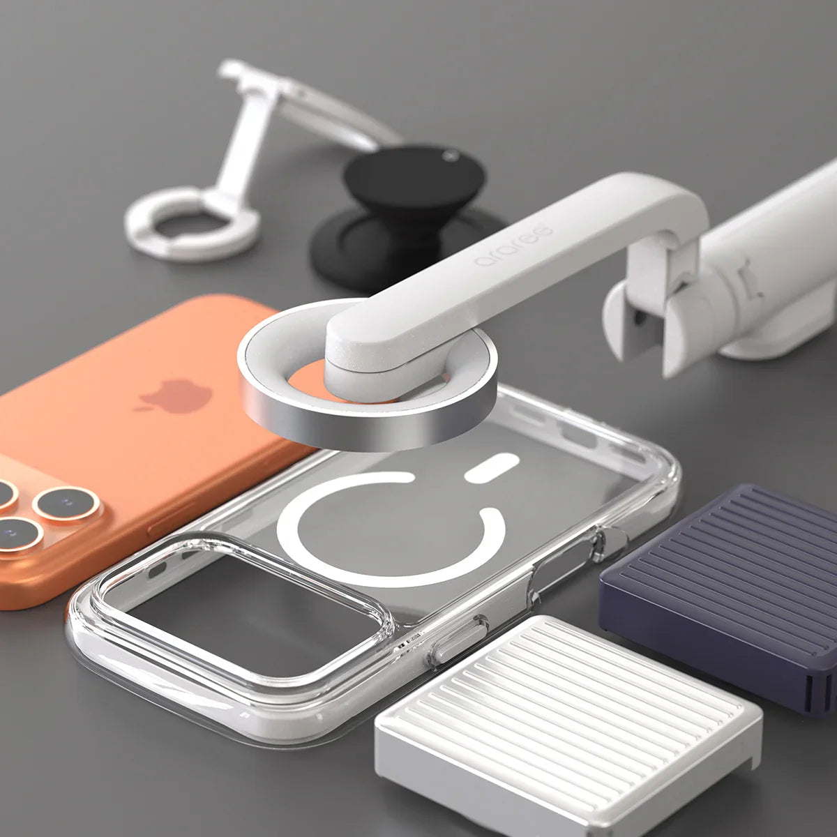 iPhone 17 Pro Max Araree Duple Air Magsafe Case - White