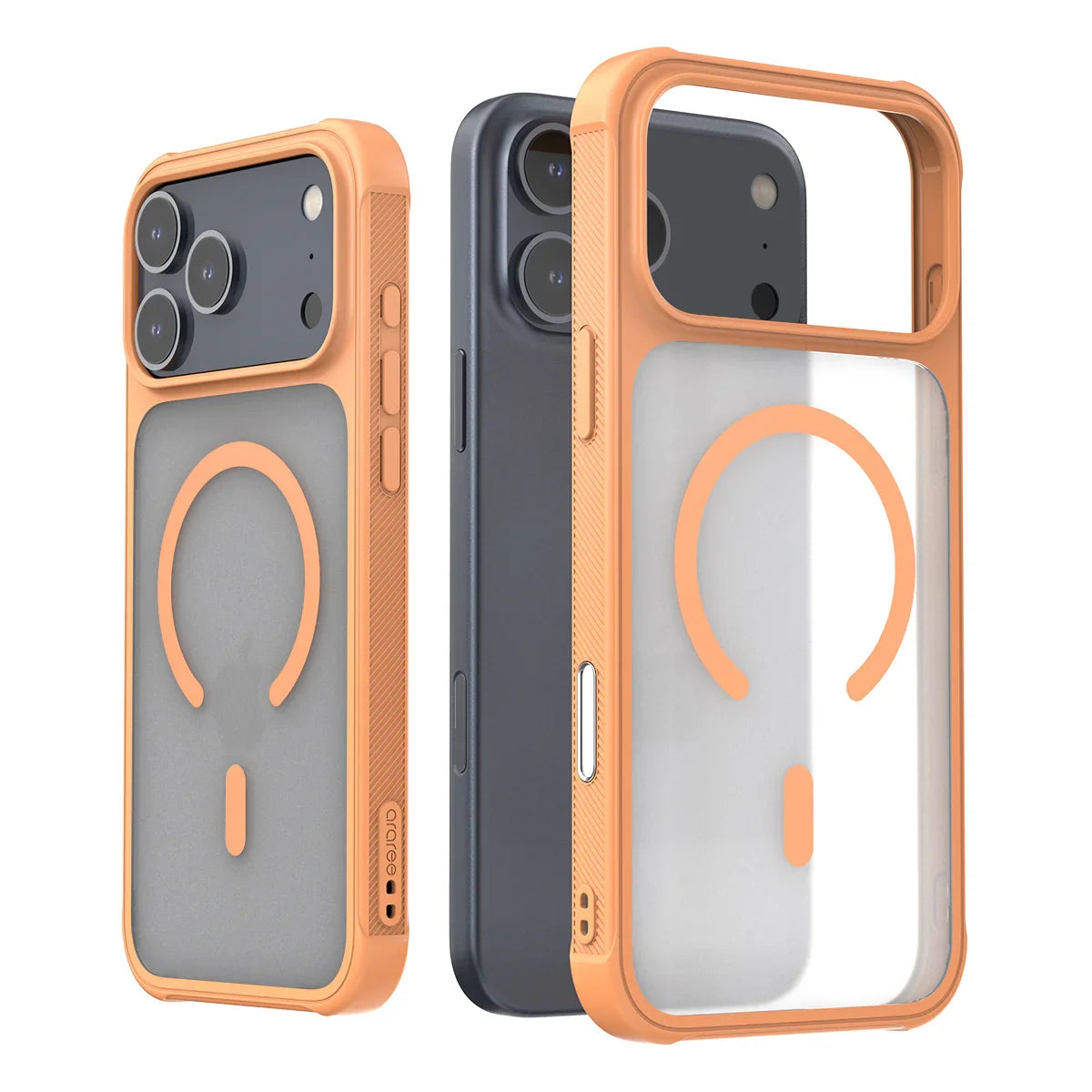 iPhone 17 Pro Max Araree Duple Armor Magsafe Case - Orange
