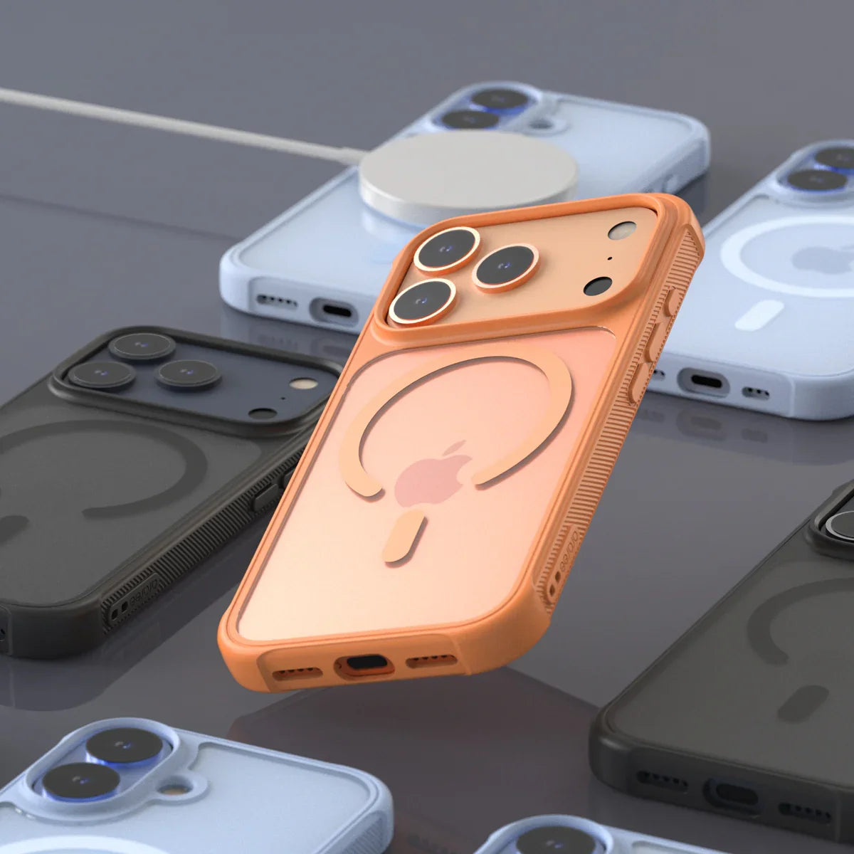 iPhone 17 Pro Max Araree Duple Armor Magsafe Case - Orange