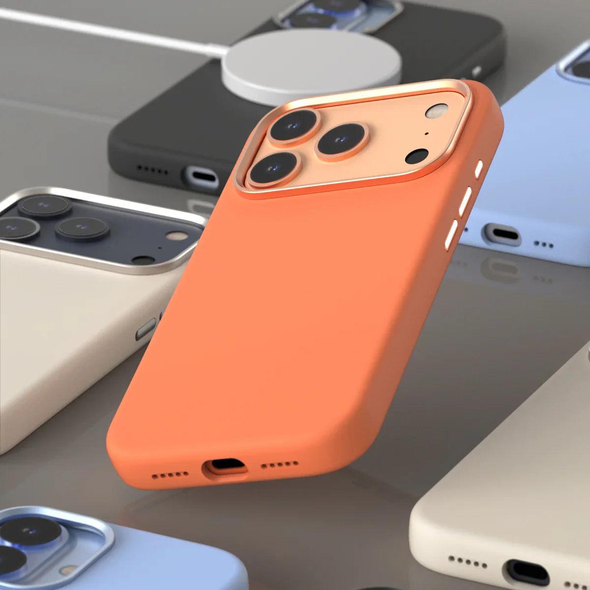 iPhone 17 Pro Max Araree Typo Skin Magsafe Case - Black