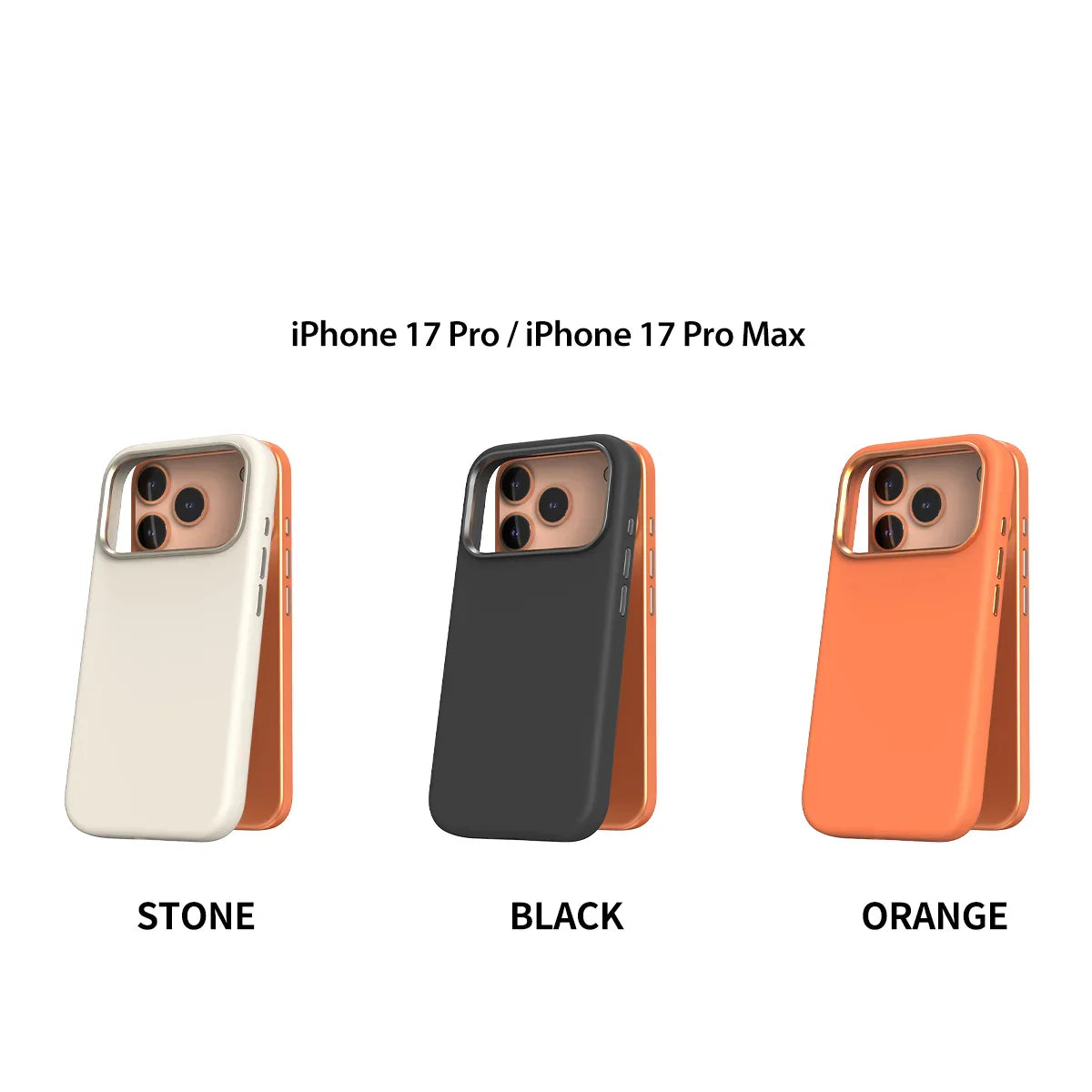 iPhone 17 Pro Max Araree Typo Skin Magsafe Case - Black