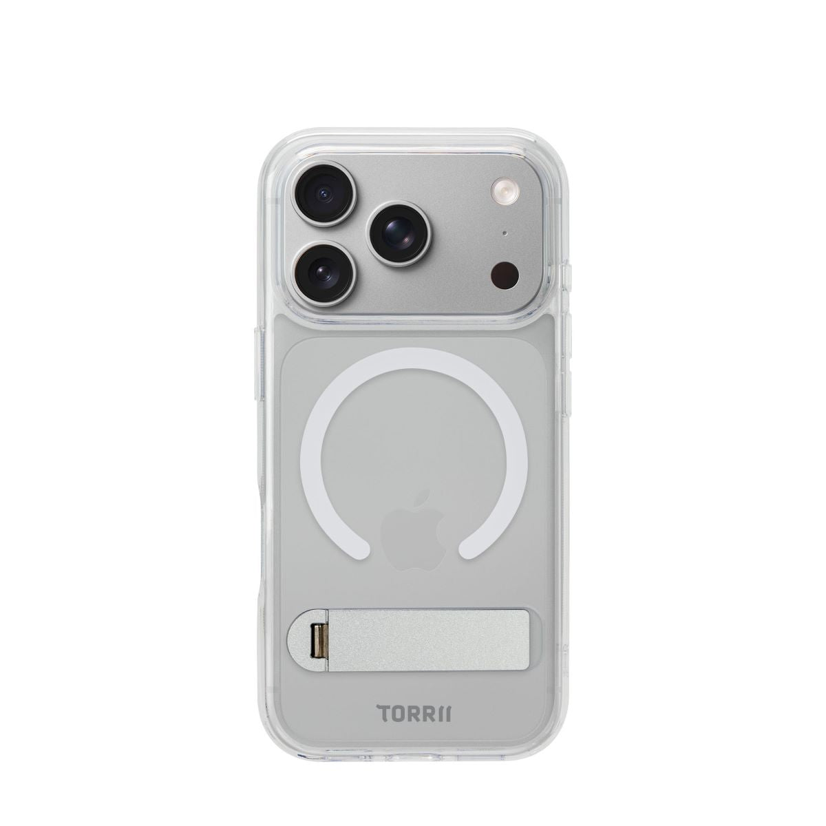 iPhone 18 Pro, Torrii Torero Magsafe and Stand Cover, Clear