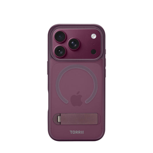 iPhone 18 Pro, Torrii Torero Magsafe and Stand Cover - Cherry