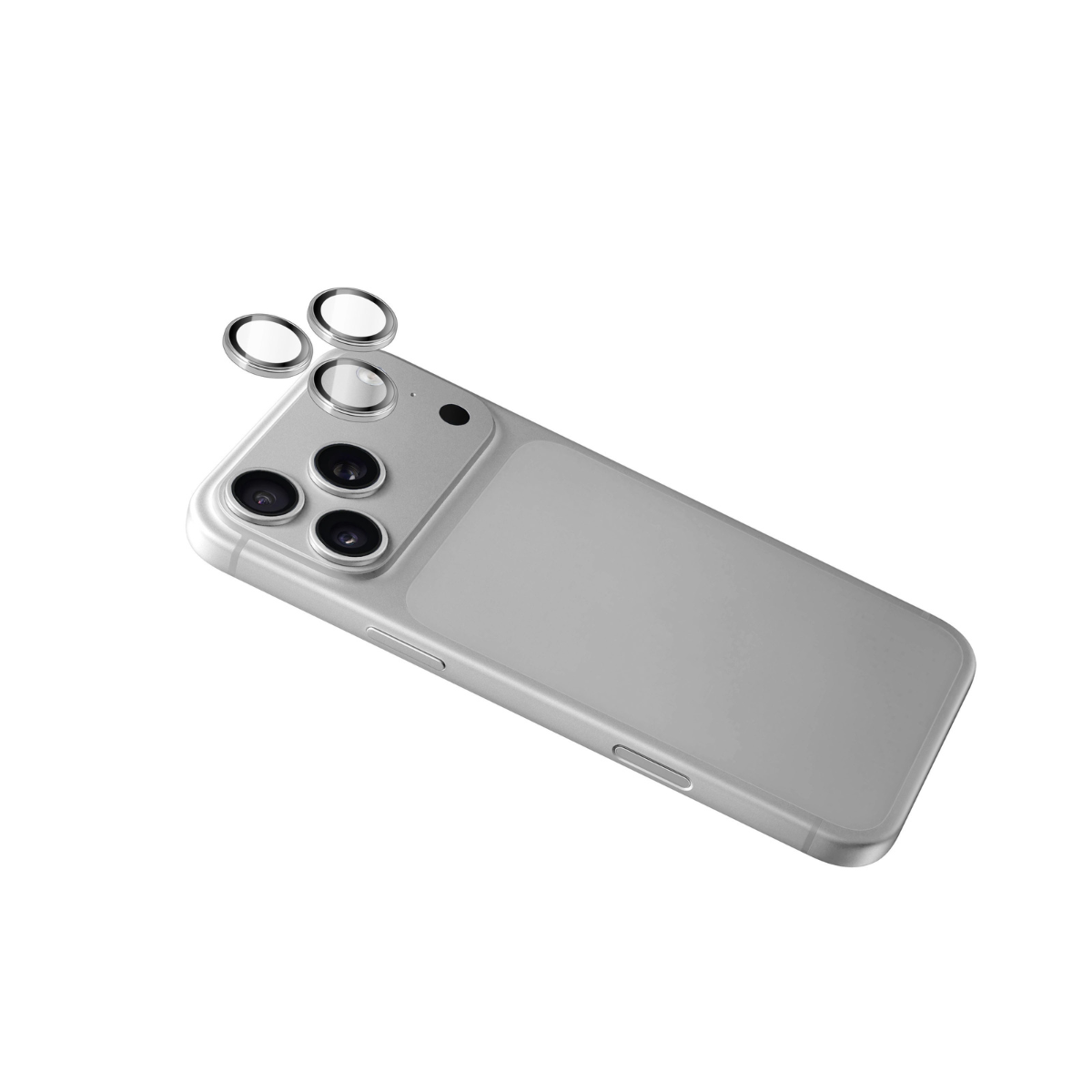 iPhone 18 Pro Max / 18 Pro, Torrii Bodyglass Camera Protector Ring - Silver
