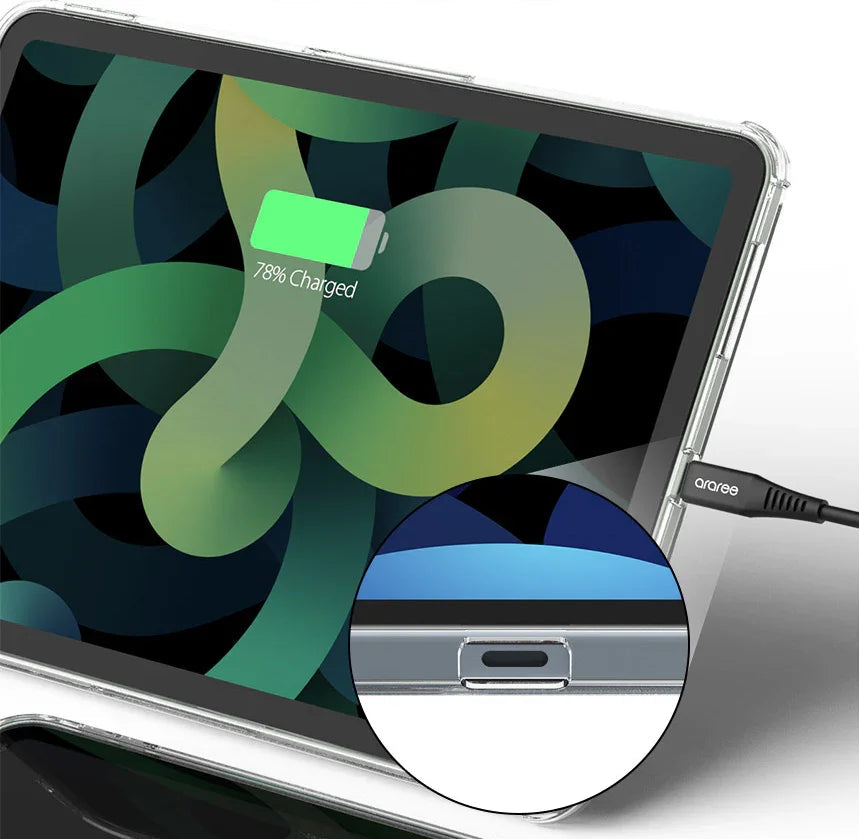 Araree Mach Stand Case For Apple iPad Air (10.9) - Clear