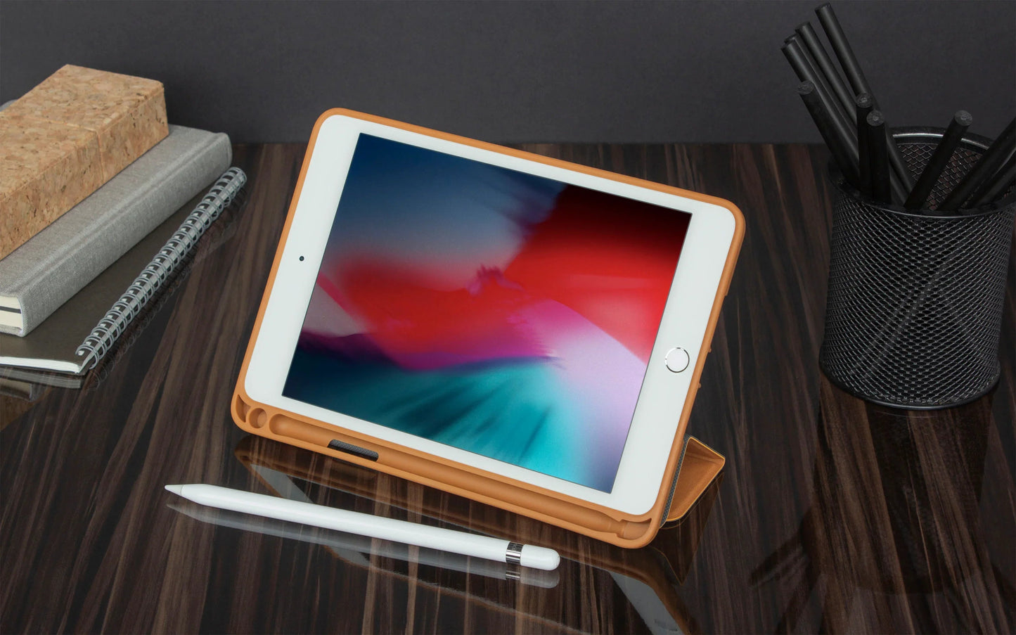 Torrii Torrio Plus Wallet For iPad Mini 5 2019 With Apple Pencil Slot - Brown