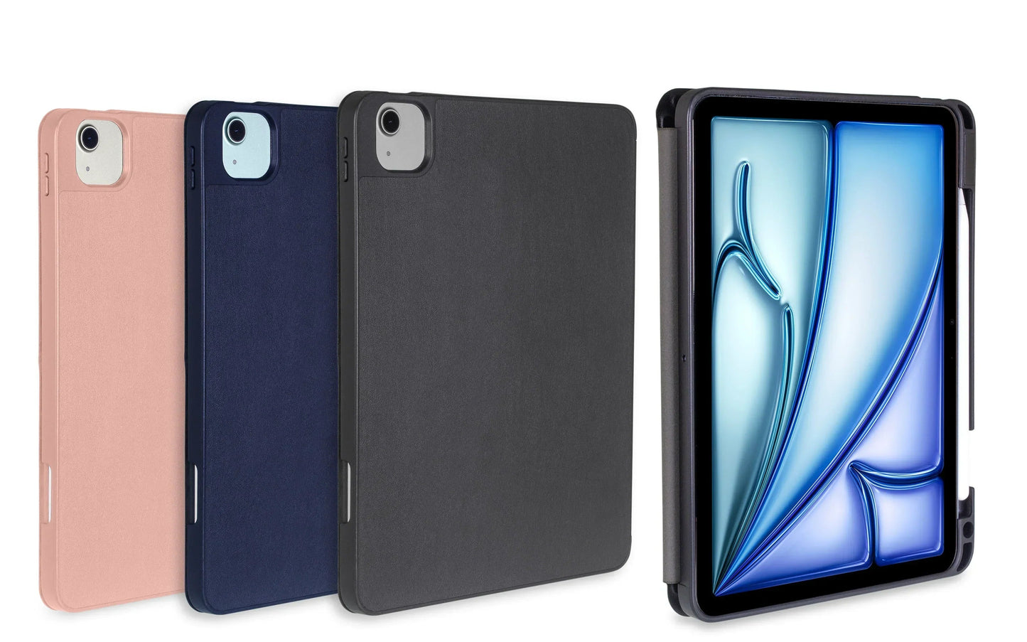 Torrii Torrio Plus for iPad Air 11 (M3 & M2) & iPad Pro 11 (4/3/2/1 Gen) & iPad Air 10.9 (5/4 Gen) - Black