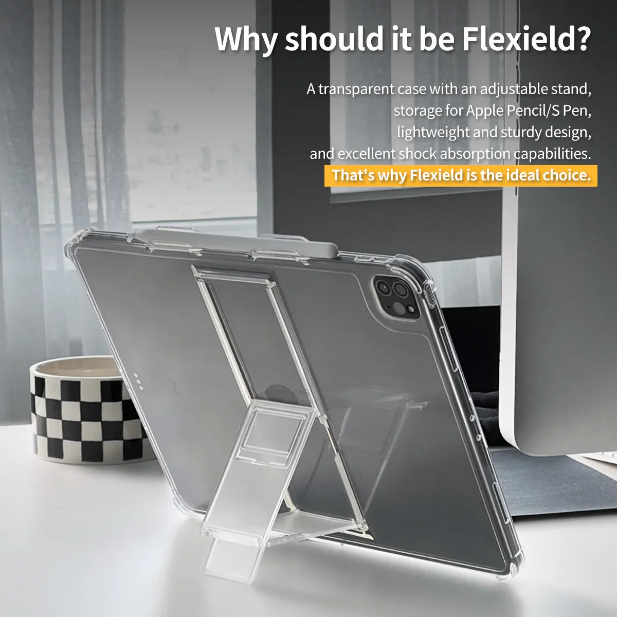 Araree Flexield Case For iPad Pro 13 (M5 & M4) - Clear