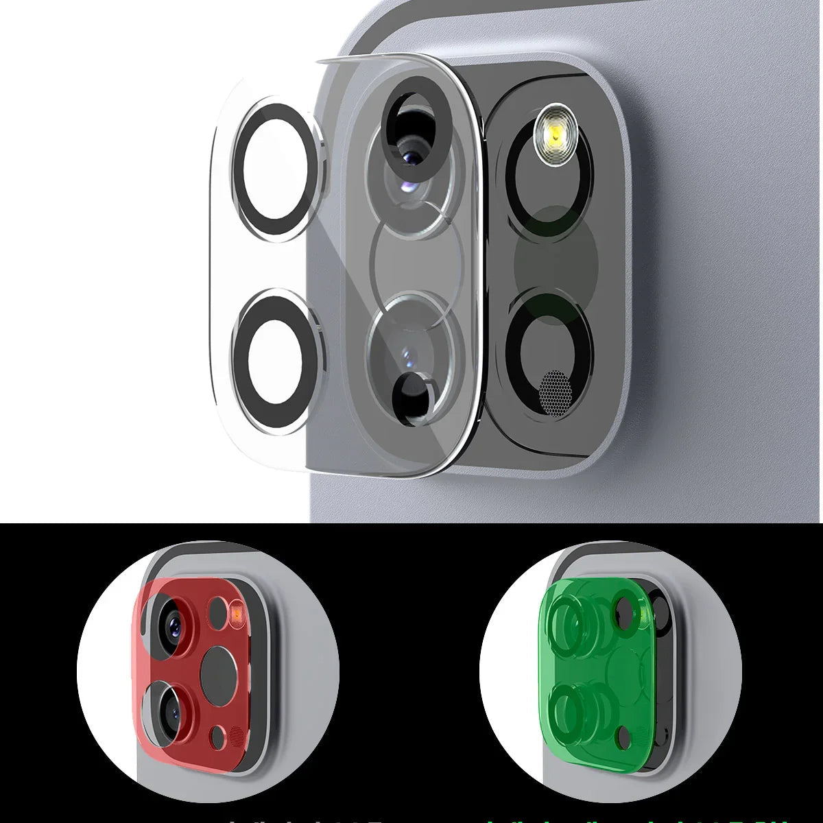 iPad Pro 12.9 Inch And iPad Pro 11 Inch Araree C-Sub Core Camera Lens - Clear