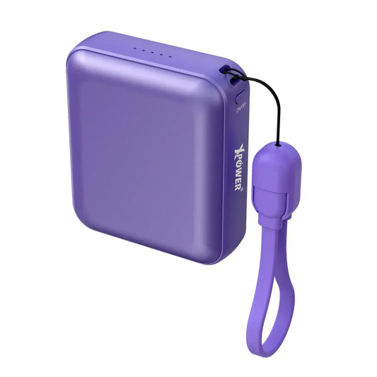 Xpower 10000mah 20w Tiny Power Bank - Purple