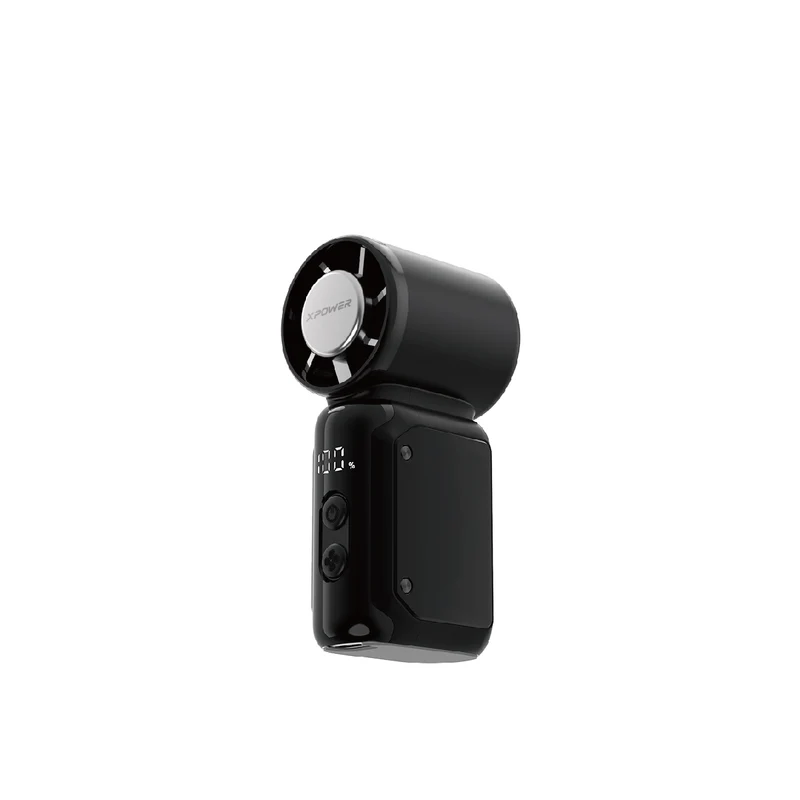 Xpower Tiny Cooling Handheld Fan, Black
