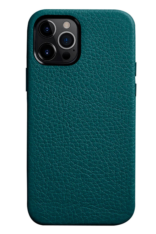 iPhone 12 & 12 Pro Melkco Premium Leather Cover - Lake Blue