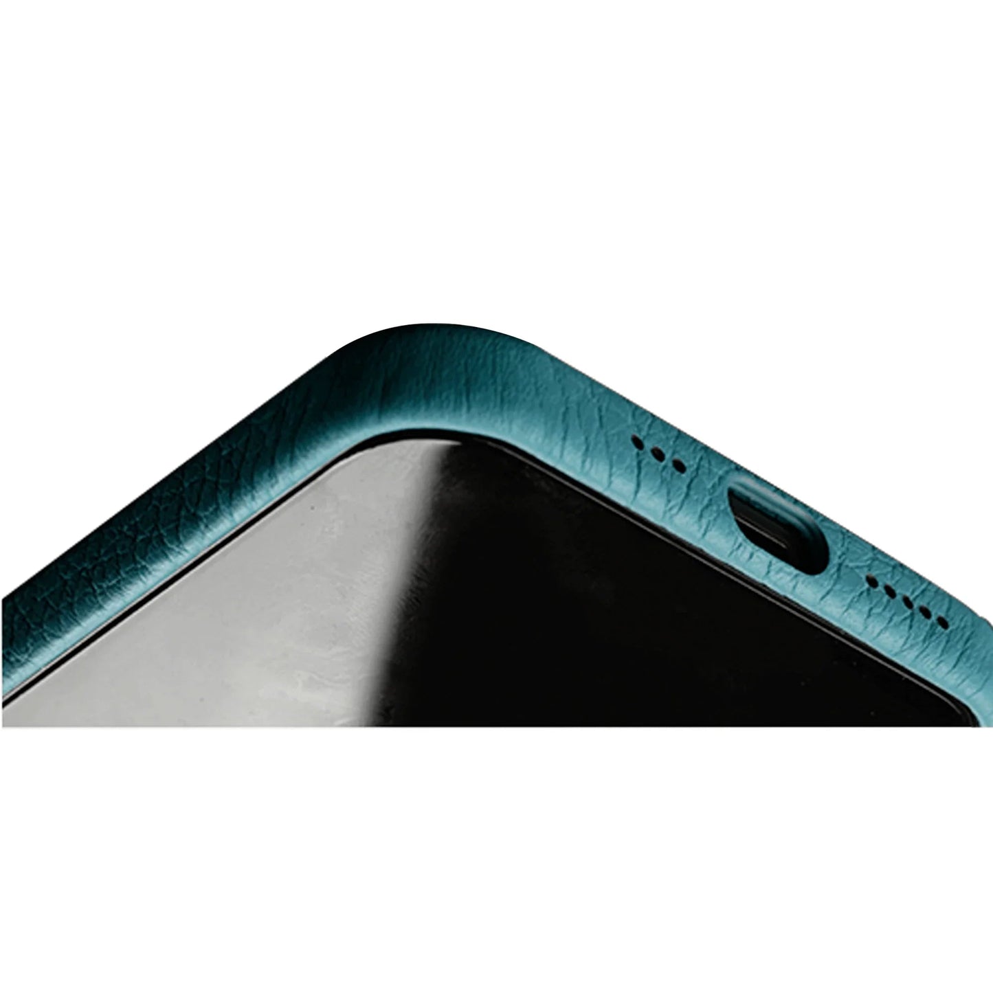 iPhone 12 & 12 Pro Melkco Premium Leather Cover - Lake Blue
