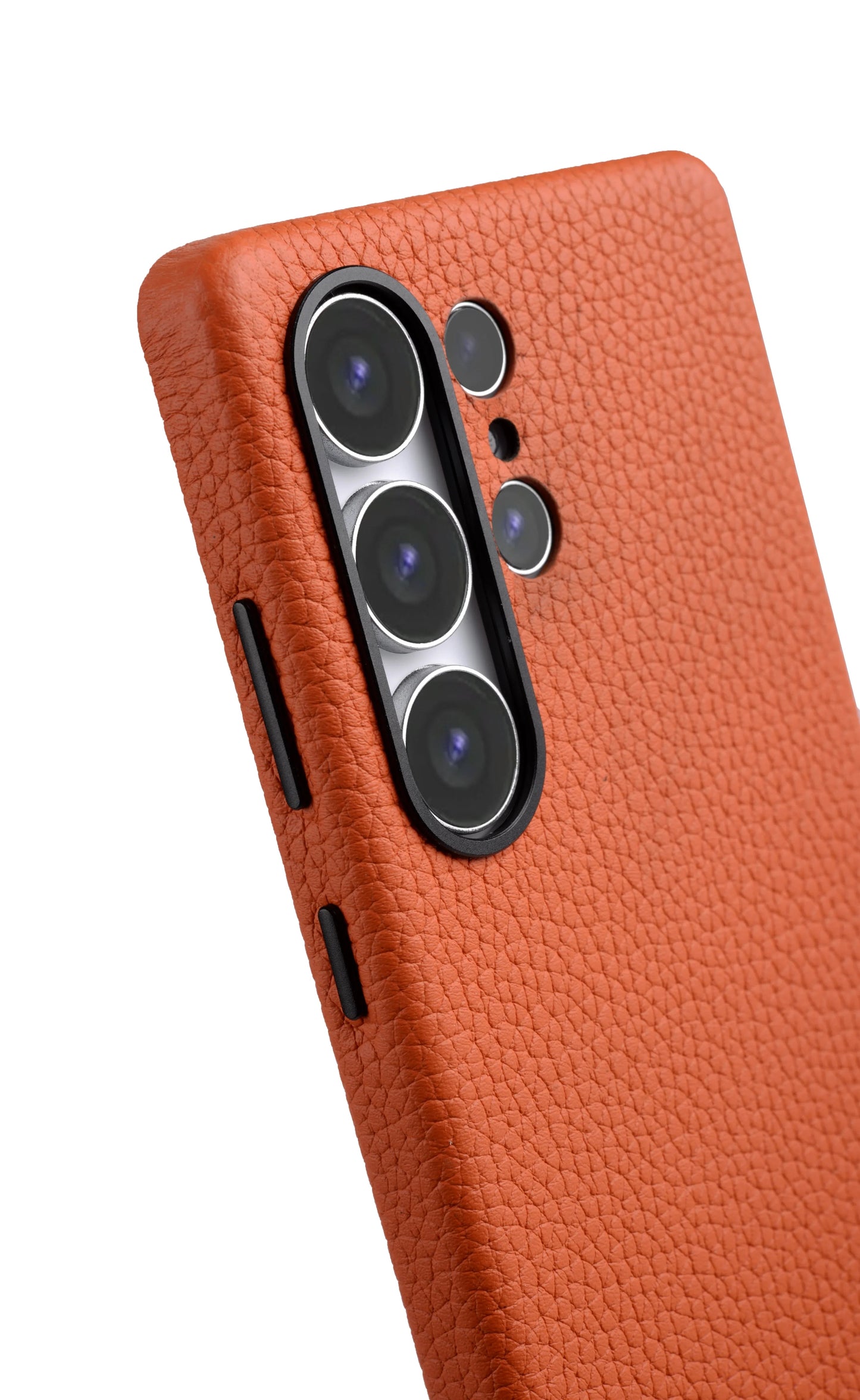 Melkco Samsung S25 Ultra Premium Leather Magsafe Case - Orange