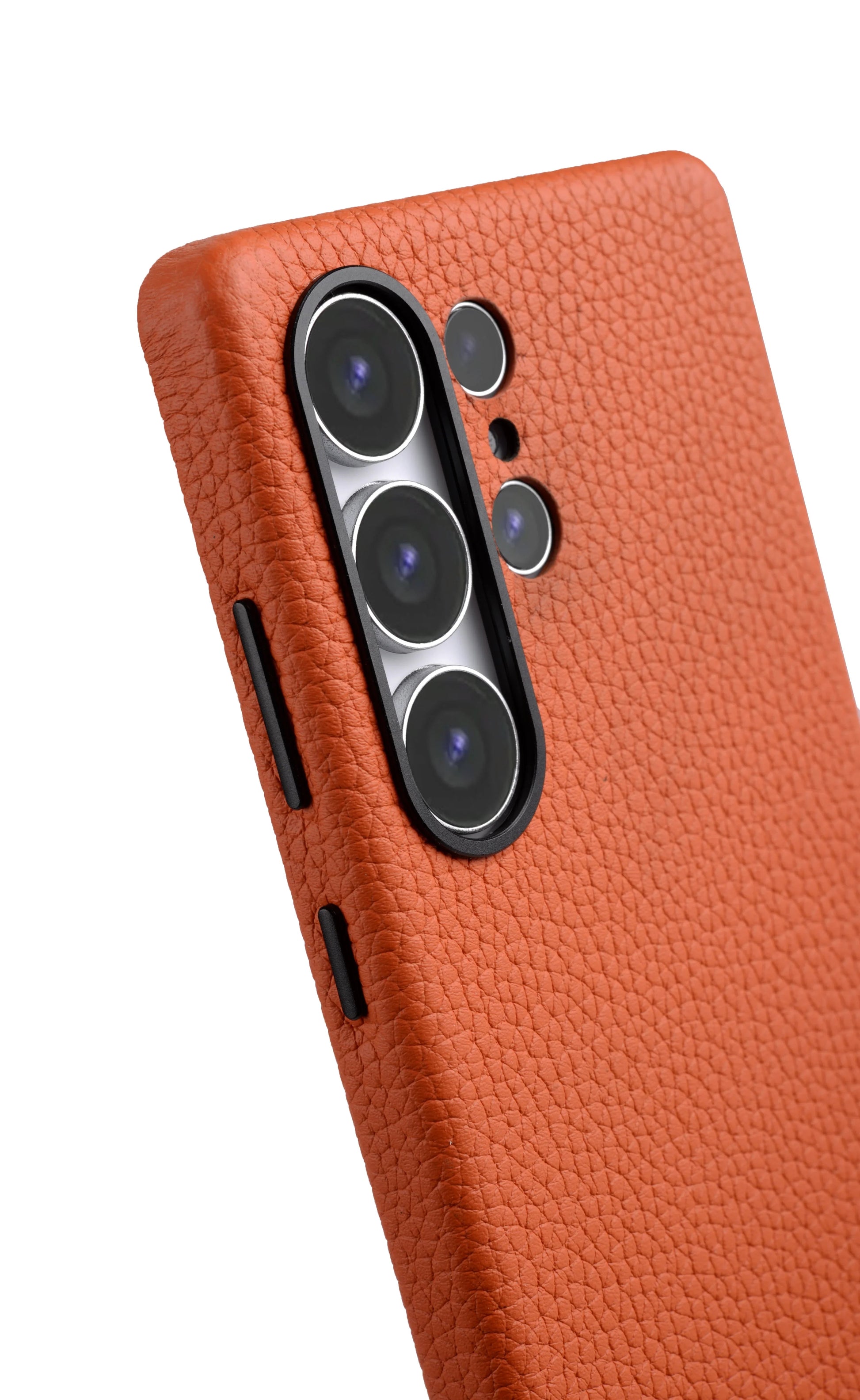 Melkco Samsung S25 Ultra Premium Leather Magsafe Case - Orange