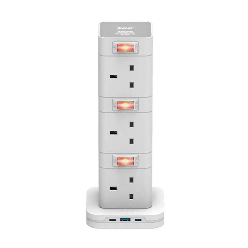 Xpower 15 Output Power Strip, OM12 3M, White