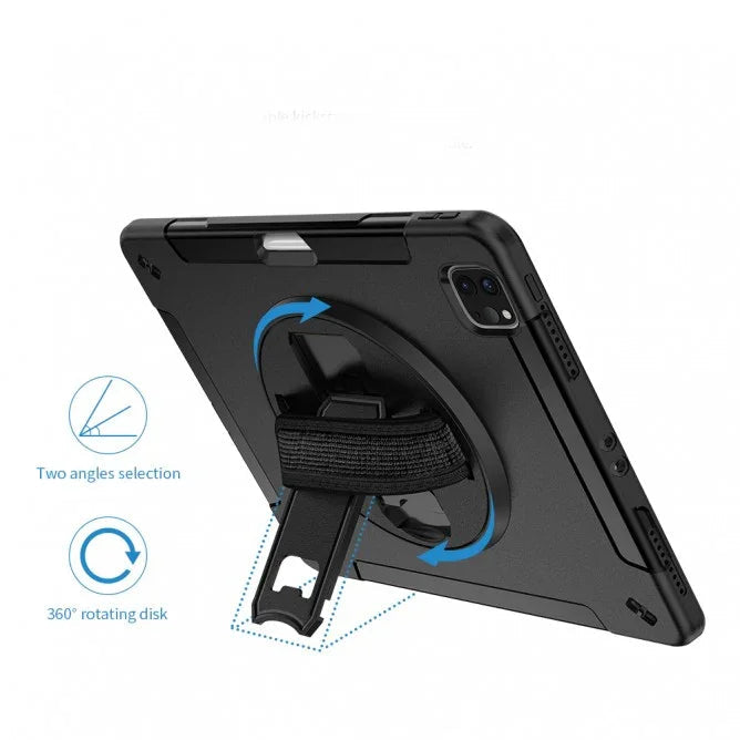 Armor-X Rin Series Case For iPad Pro 11 (2020) Rainproof Case - Black